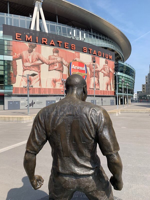 Emirates Stadium in London