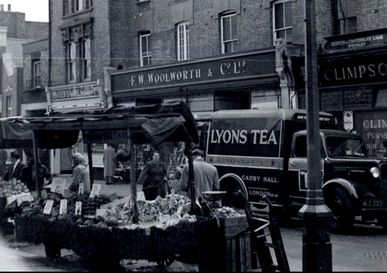 Vintage Photo of Portobello Road Market