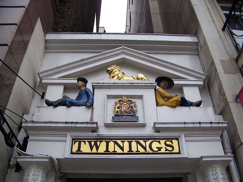 Twinings Tea Shop in the Strand, London